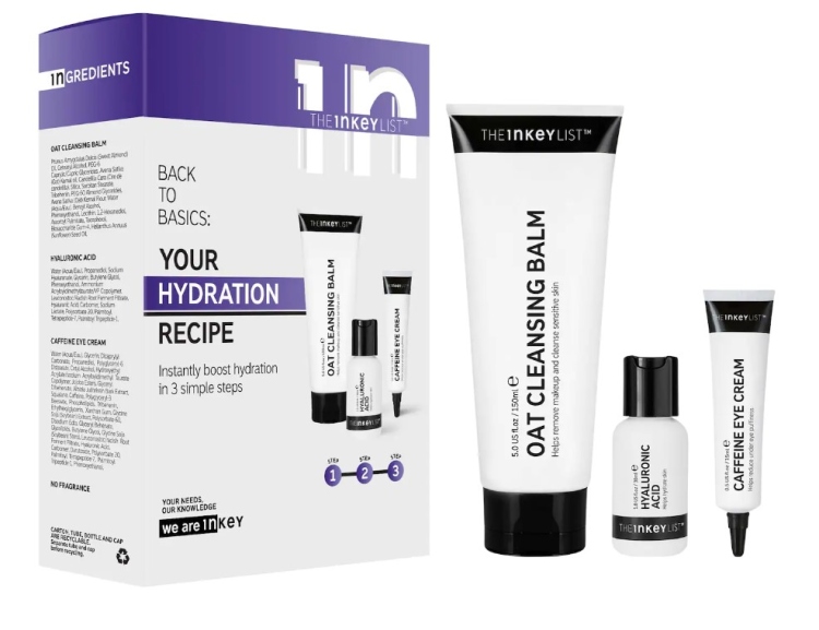 The INKEY List, Back to Basics Hydration Heroes Skincare Set
 ذا انكي ليست، مجموعة الترطيب المكثف