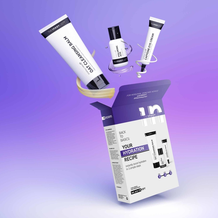 The INKEY List, Back to Basics Hydration Heroes Skincare Set
 ذا انكي ليست، مجموعة الترطيب المكثف