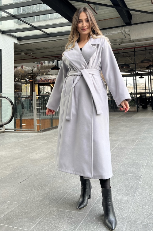 Oversize coat drop shoulder 