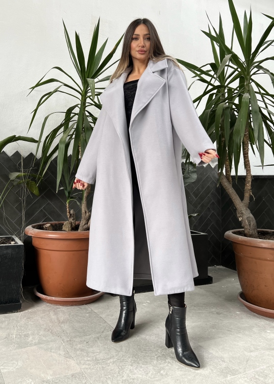 Oversize coat drop shoulder 