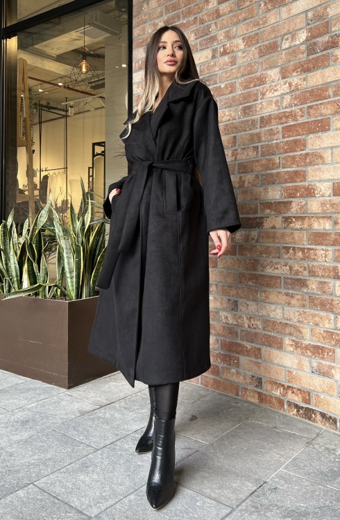 Oversized jacket drop shoulder ( black) 