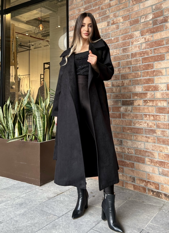 Oversized jacket drop shoulder ( black) 