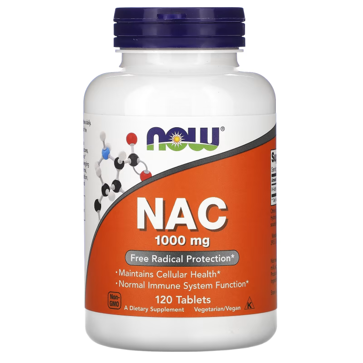 NOW Foods, NAC, 1000 mg, 120 Tablets