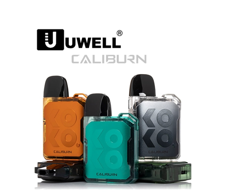 UWELL CALIBURN GK2 (VISION) Pod System , Rechargeable, Refillable, Vape Device, Assorted Colors 