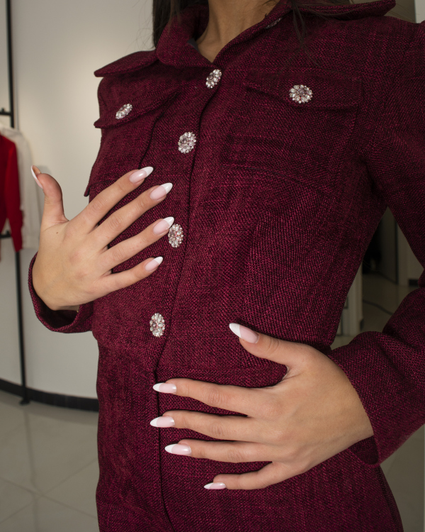 Tweed Aura Jumpsuit