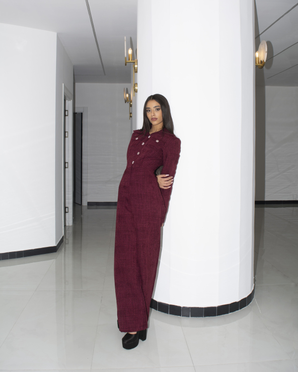 Tweed Aura Jumpsuit