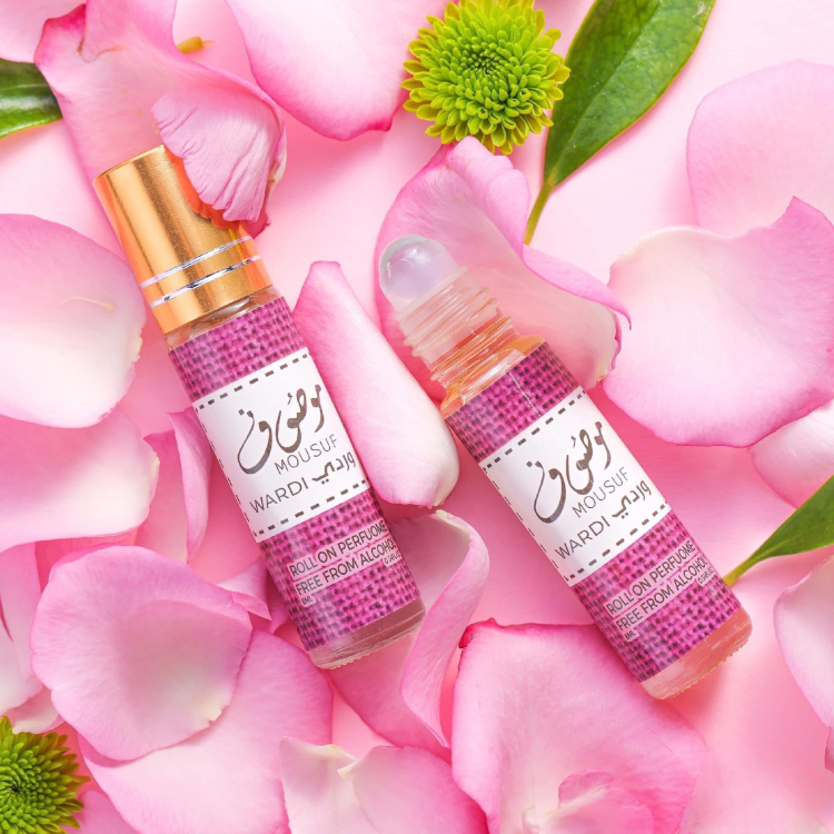 عطور رول خالية من الكحول 