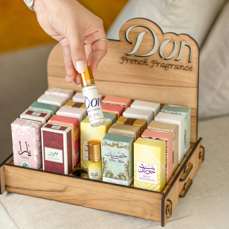 عطور رول خالية من الكحول 