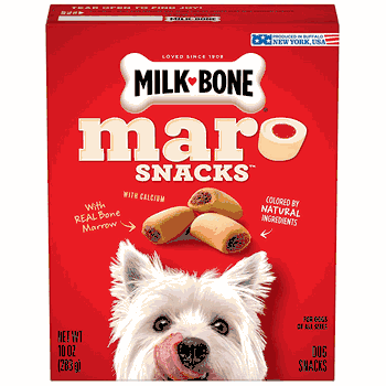 milk bone maro snacks with calcium 